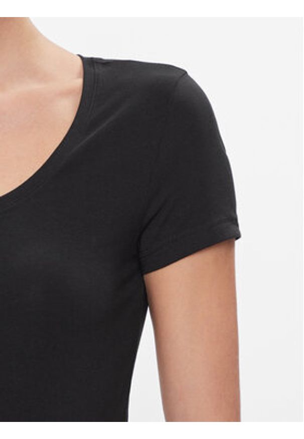 Emporio Armani Underwear T-Shirt 163377 4R223 00020 Czarny Regular Fit. Kolor: czarny. Materiał: bawełna