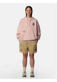 The North Face Bluza Unisex Mountain Cleanup NF0A8C2V Różowy Oversize. Kolor: różowy. Materiał: bawełna