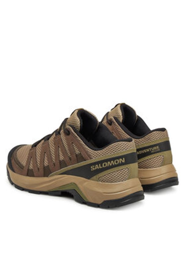 salomon - Salomon Trekkingi X-Adventure Recon L47815600 Beżowy. Kolor: beżowy. Materiał: skóra, nubuk. Sport: turystyka piesza