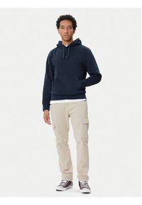Mustang Bluza Bronson 1016966 Granatowy Regular Fit. Kolor: niebieski. Materiał: bawełna #3