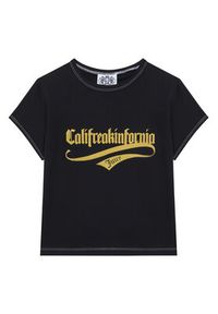 Juicy Couture T-Shirt JCNCT225460 Czarny Regular Fit. Kolor: czarny. Materiał: bawełna