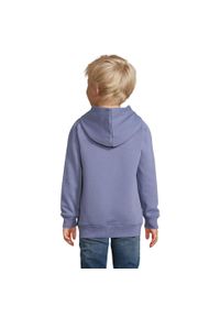 SOL'S - Bluza Dziecięca Stellar Hoodie. Kolor: niebieski