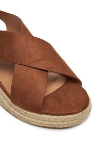 ONLY Shoes Espadryle Onlminerva-2 Brązowy. Kolor: brązowy. Materiał: zamsz, skóra #4