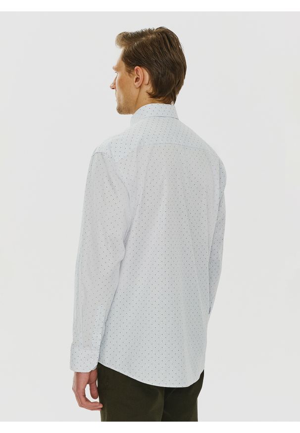 PAKO LORENTE – Koszula w kropki o kroju Regular P24SF-1X-004-B-R - Pako Lorente. Długość rękawa: długi rękaw. Długość: długie. Wzór: kropki