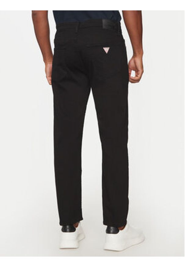 Guess Jeans Jeansy M4BA1C D5DN1 Czarny Slim Fit. Kolor: czarny