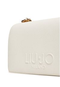 Liu Jo Torebka AA6056 ES029 Écru. Kolor: kremowy. Materiał: skórzane #5