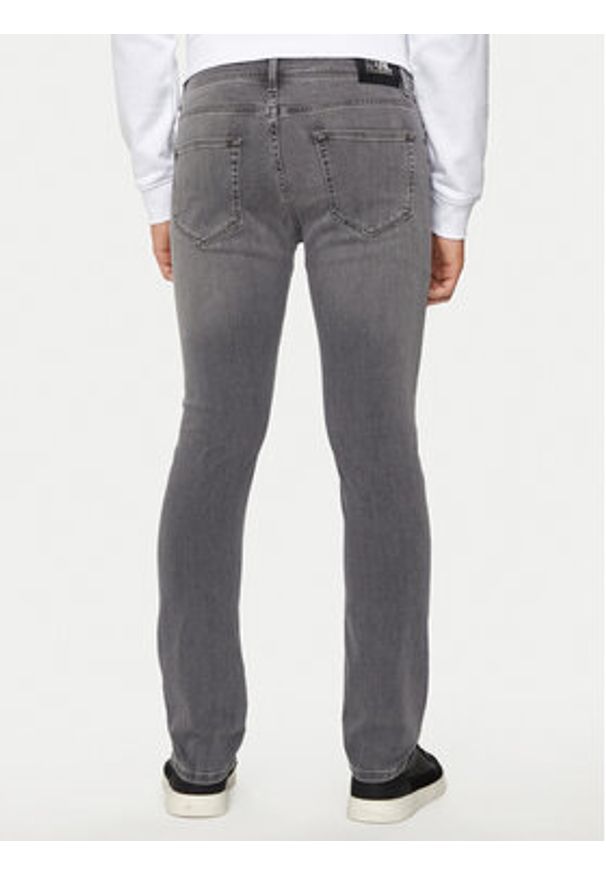 Karl Lagerfeld - KARL LAGERFELD Jeansy 265840 500830 Szary Slim Fit. Kolor: szary