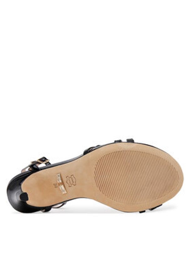 Marciano Guess Sandały 5GGZ27 7231A Czarny. Kolor: czarny. Materiał: skóra