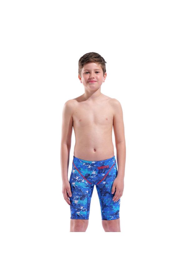 Chłopięcy strój startowy spodenki jammery na basen Arena ST Next. Kolor: niebieski