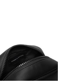 TOMMY HILFIGER - Tommy Hilfiger Saszetka Th Flag Mini Reporter AM0AM14015 Czarny. Kolor: czarny. Materiał: skóra #5