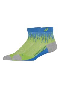 Asics - Skarpety Do Biegania Unisex Dla Dorosłych Z Logo. Kolor: niebieski, szary, wielokolorowy, zielony. Sport: turystyka piesza #1