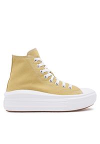 Converse Trampki Chuck Taylor All Star Move A06897C Żółty. Kolor: żółty. Materiał: materiał