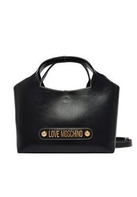 Love Moschino - LOVE MOSCHINO Torebka JC4130PP1OLH0000 Czarny. Kolor: czarny. Materiał: skórzane #5