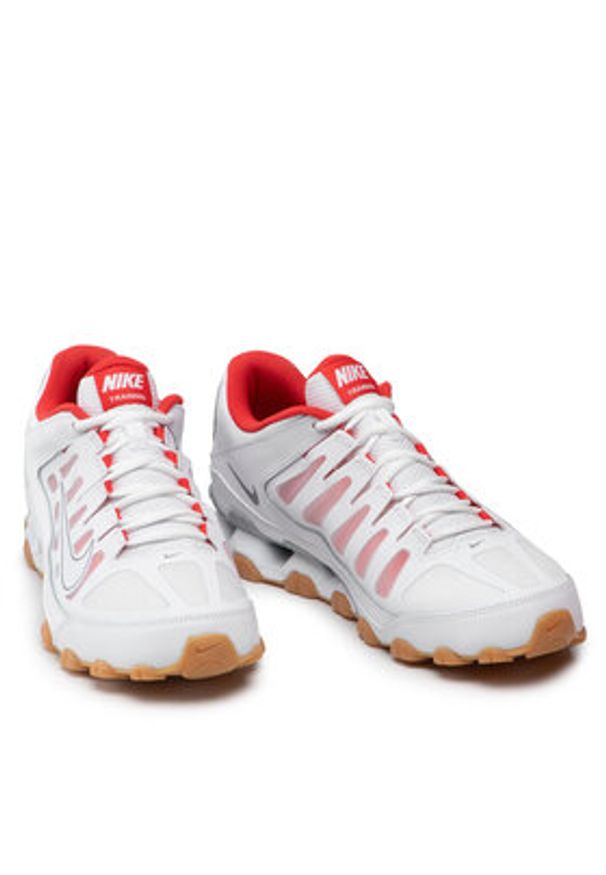 Nike Sneakersy Reax 8 Tr Mesh 621716 103 Biały. Kolor: biały. Materiał: skóra