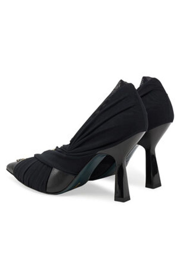 Patrizia Pepe Szpilki 8Z0042/L048-K103 Czarny. Kolor: czarny. Materiał: materiał. Obcas: na szpilce