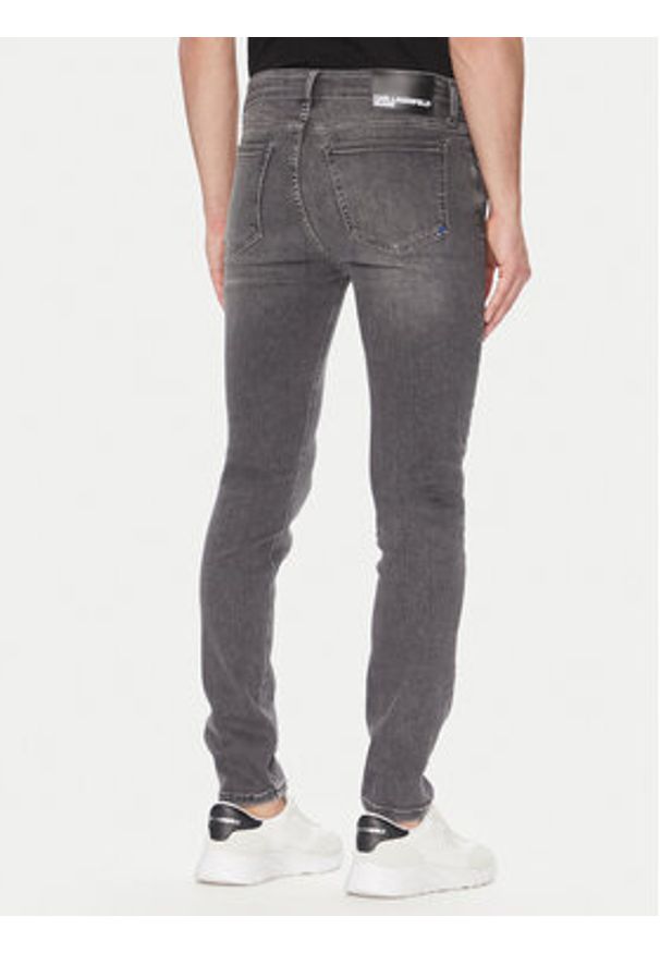Karl Lagerfeld Jeans Jeansy A2M10066 Szary Skinny Fit. Kolor: szary