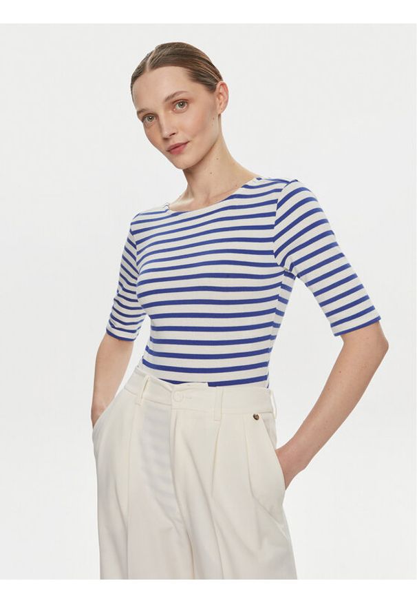 Pieces Body Miral 17150076 Niebieski Regular Fit. Kolor: niebieski. Materiał: bawełna