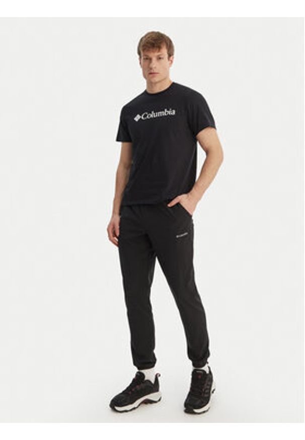 columbia - Columbia T-Shirt Basic Logo™ 2155001 Czarny Regular Fit. Kolor: czarny. Materiał: bawełna