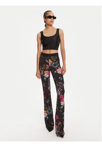 Versace Jeans Couture Legginsy 79HAC107 JS487 Kolorowy Flare Fit. Materiał: syntetyk. Wzór: kolorowy #3