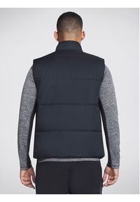 skechers - Skechers Bezrękawnik Goshield Vest JA21 Czarny Regular Fit. Kolor: czarny. Materiał: syntetyk. Długość rękawa: bez rękawów