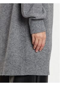 Kontatto Kardigan 3M0143 Szary Relaxed Fit. Kolor: szary. Materiał: wiskoza #2