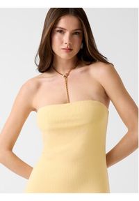 Marciano Guess Sukienka codzienna 181909 Żółty Classic Fit. Okazja: na co dzień. Kolor: żółty. Typ sukienki: proste. Styl: casual #4