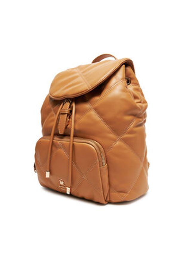 Beverly Hills Polo Club Plecak CEO-BHPC-C-009-08 Beżowy. Kolor: beżowy. Materiał: materiał, syntetyk