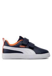 Puma Sneakersy Courtflex v2 V Ps 371543 26 Granatowy. Kolor: niebieski. Materiał: skóra #4