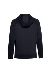 Under Armour - Bluza Z Kapturem Damska Polar Rival HB. Typ kołnierza: kaptur. Kolor: czarny. Materiał: polar