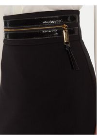 Elisabetta Franchi Spódnica ołówkowa GO-130-56E2 Czarny Regular Fit. Kolor: czarny. Materiał: syntetyk
