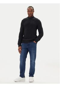 JOOP! Jeans Sweter 15 JJK-18Floriano 30047403 Granatowy Modern Fit. Kolor: niebieski. Materiał: bawełna #3