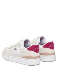 Lacoste Sneakersy T-Clip Set 51SFA0114 Beżowy. Kolor: beżowy. Materiał: zamsz, skóra #6