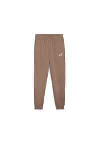 Puma Spodnie Ess No.1 Logo Tr Cl 68260993. Kolor: brązowy. Materiał: dresówka #1