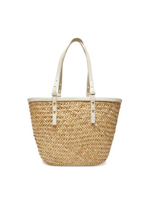 Pinko - PINKO Torebka Love Summer Basket PE 25 PLTT 103324 A1RL Beżowy. Kolor: beżowy