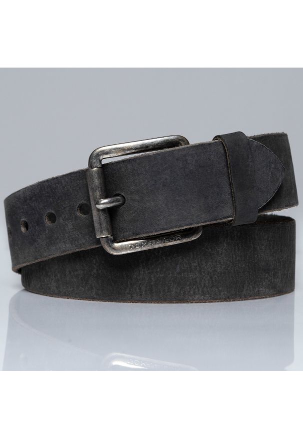 Tom Tailor - TOM TAILOR PASEK SKÓRZANY SOPO-TT424 0790 45 mm Ledergürtel RO 2724. Materiał: skóra. Styl: elegancki, casual