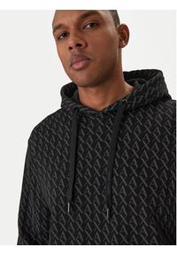 Armani Exchange Bluza XM001225 AF11847 FC026 Czarny Regular Fit. Kolor: czarny. Materiał: bawełna #4