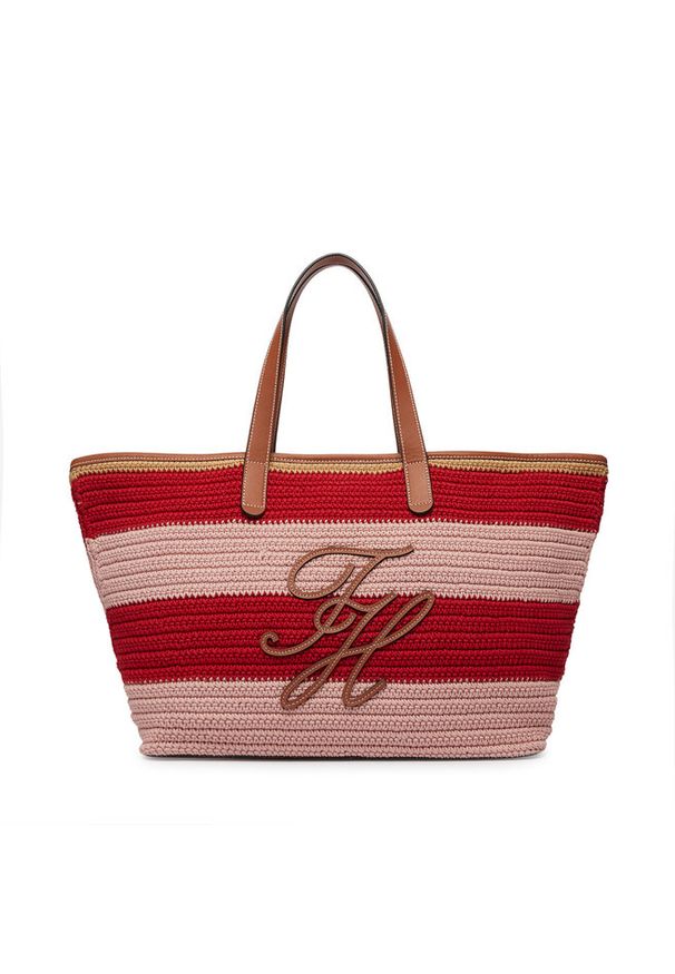 TOMMY HILFIGER - Torebka Tommy Hilfiger. Wzór: kolorowy
