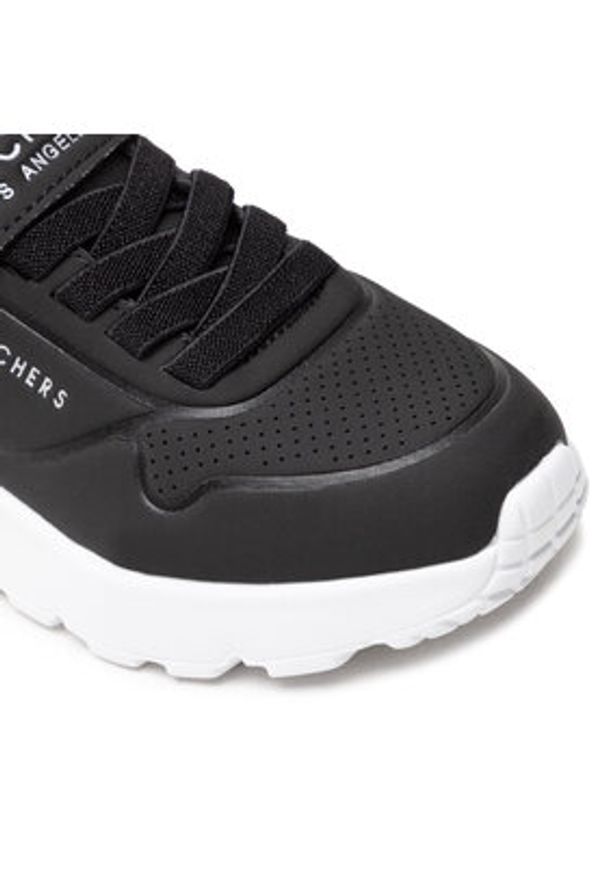 skechers - Skechers Sneakersy Vendox 403695L/BLK Czarny. Kolor: czarny. Materiał: skóra