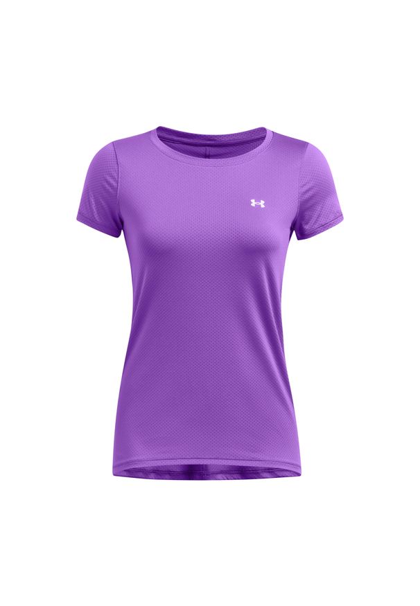 Koszulka Under Armour HeatGear. Kolor: fioletowy. Sport: fitness