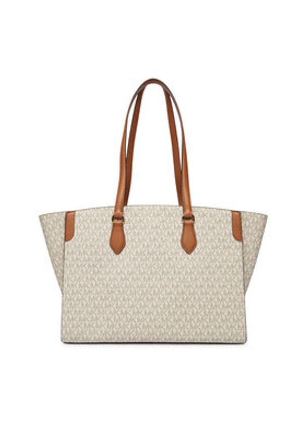MICHAEL Michael Kors Torebka 30R6GQ6T7B Écru. Kolor: kremowy. Materiał: skórzane