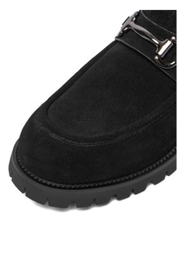 Badura Półbuty EO-ASPEN-LT221-451-3 Czarny. Kolor: czarny. Materiał: skóra, zamsz