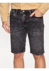 INDICODE Szorty jeansowe Delmare 70-682 Czarny Regular Fit. Kolor: czarny. Materiał: bawełna #1