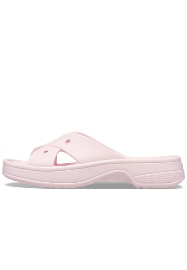 Sandały Damskie Crocs Classic Z Paskiem Krzyżowym Damskie. Zapięcie: pasek. Kolor: różowy. Sezon: lato