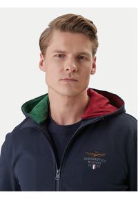 Aeronautica Militare Dres 261TF0108UF00674 Granatowy Regular Fit. Kolor: niebieski. Materiał: bawełna #4