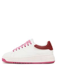 Emporio Armani Sneakersy X3X024 XN825 T485 Biały. Kolor: biały. Materiał: skóra #4