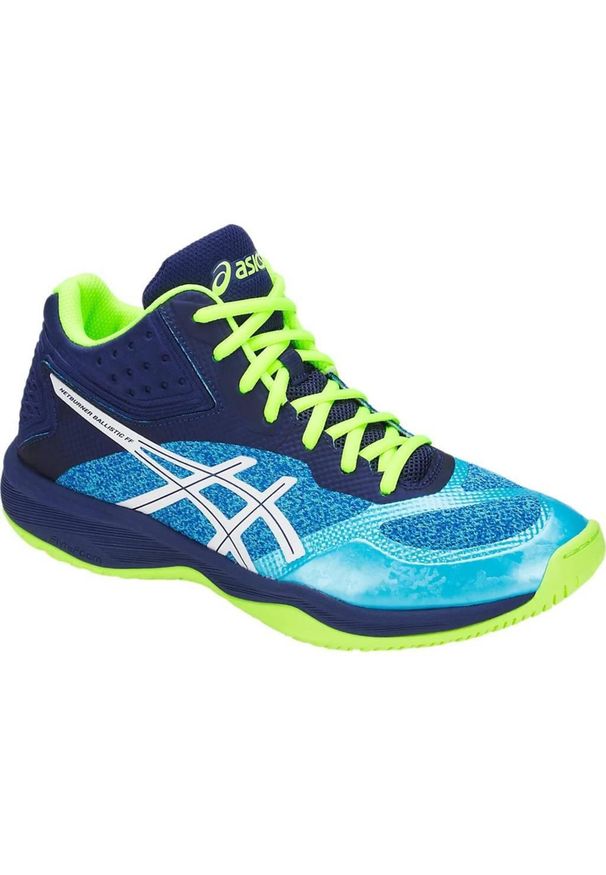 Buty Asics Netburner Ballistic FF MT. Kolor: niebieski