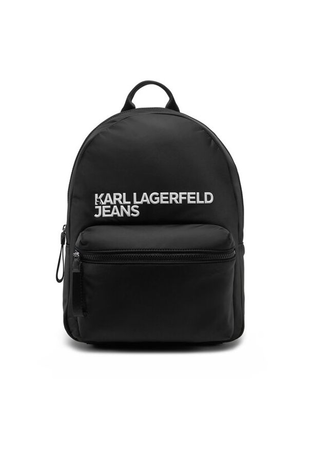 Karl Lagerfeld - KARL LAGERFELD Plecak A1W30236 Czarny. Kolor: czarny. Materiał: materiał