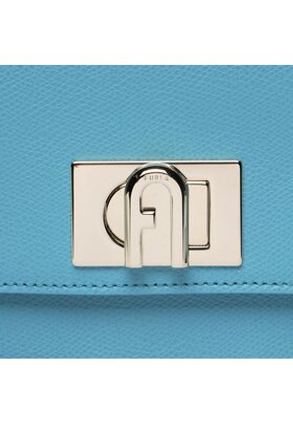 Furla Torebka BAFKACOARE0002254S1007 Niebieski. Kolor: niebieski. Materiał: skórzane