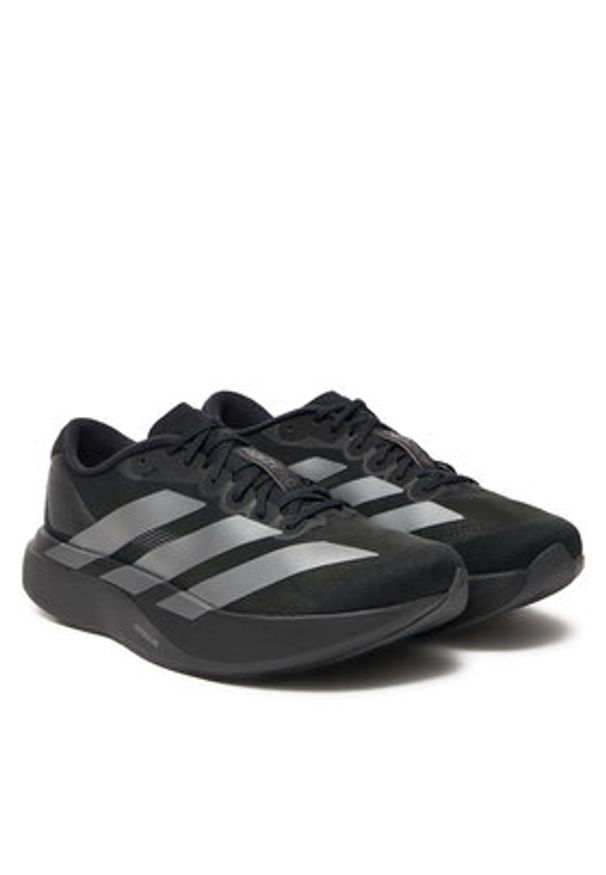 Adidas - adidas Buty do biegania adizero EVO SL JR4888 Czarny. Kolor: czarny. Materiał: materiał