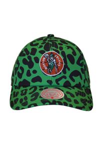 Czapka z daszkiem Mitchell & Ness NBA Boston Strapback - 6LUOMM20061-BCEKYGN. Kolor: wielokolorowy, czarny, zielony